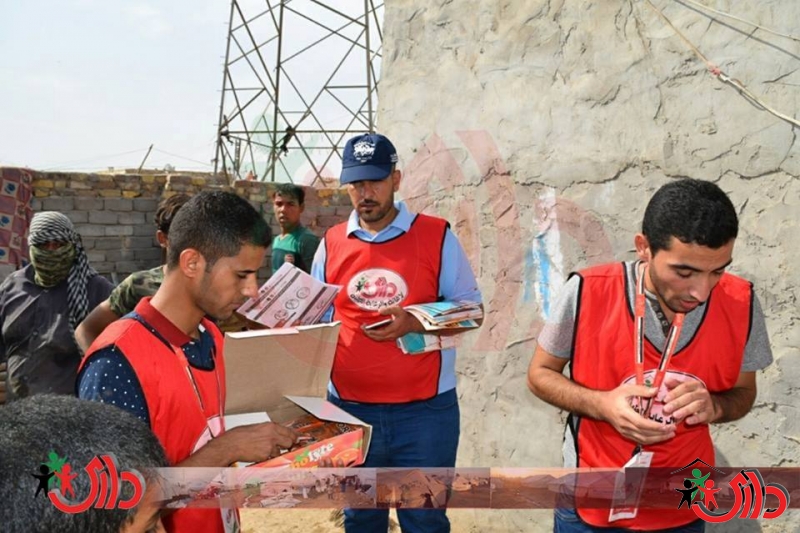 منظمة داري تنفذ حملة استثنائية لتحذير (12000 عائلة) من الكوليرا في الديوانية