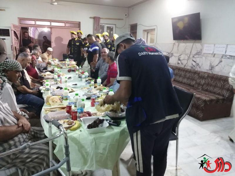 منظمة داري تنفيذ مجموعة برامج تكافلية في شهر رمضان بمحافظة الديوانية